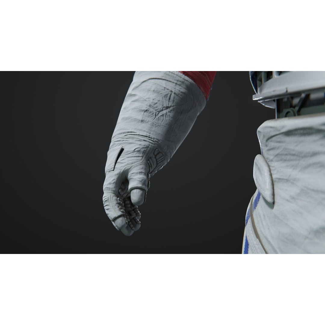 XEMU Artemis Spacesuit 3D Model – High Poly Rigged Character, FBX - View 14