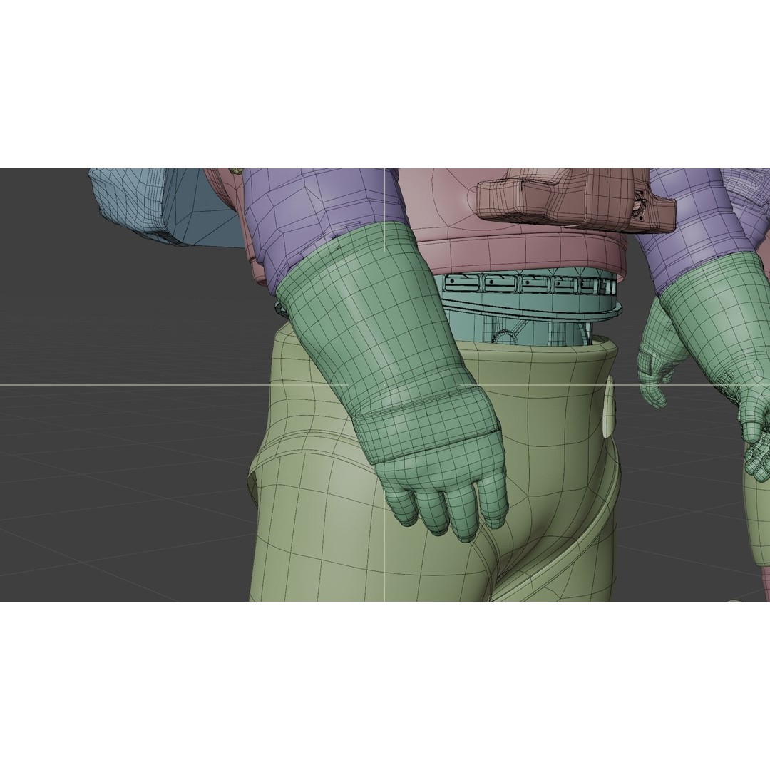 XEMU Artemis Spacesuit 3D Model – High Poly Rigged Character, FBX - View 26