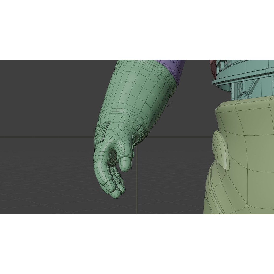 XEMU Artemis Spacesuit 3D Model – High Poly Rigged Character, FBX - View 27