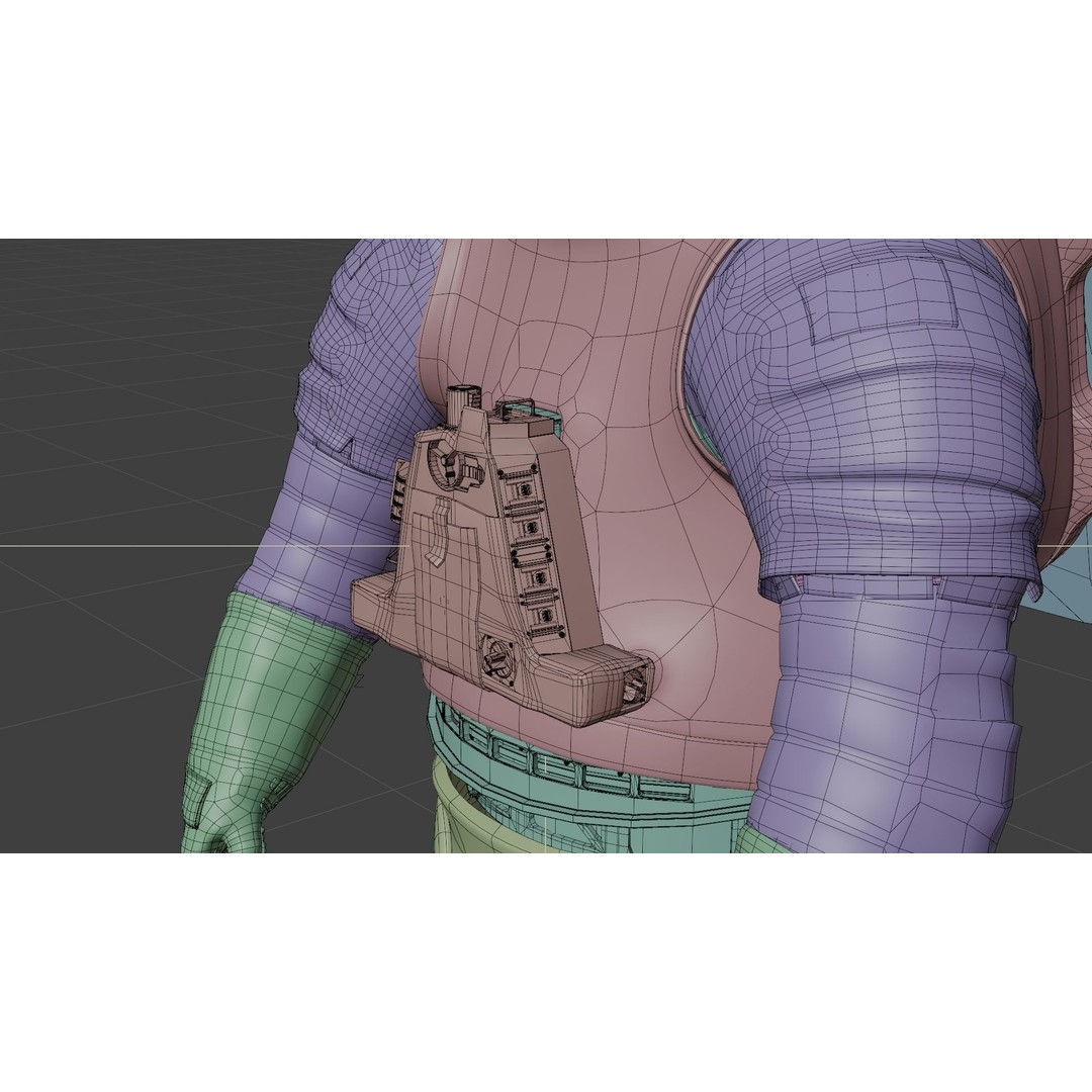 XEMU Artemis Spacesuit 3D Model – High Poly Rigged Character, FBX - View 28
