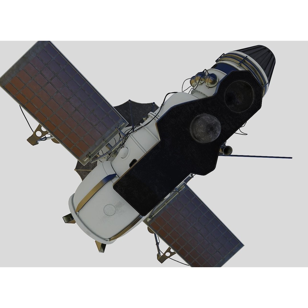 Venera 4 Spacecraft 3D Model – High Detail Blender Asset, FBX - View 23