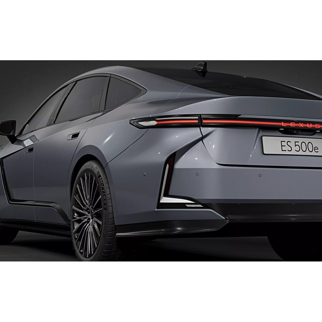 2026 Lexus ES 500e 3D Model – Photorealistic High-Detail Car Asset, FBX - View 11
