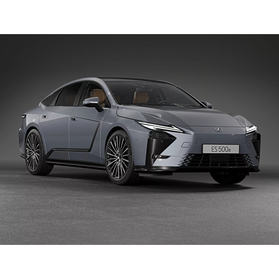 2026 Lexus ES 500e 3D Model – Photorealistic High-Detail Car Asset, FBX - View 2