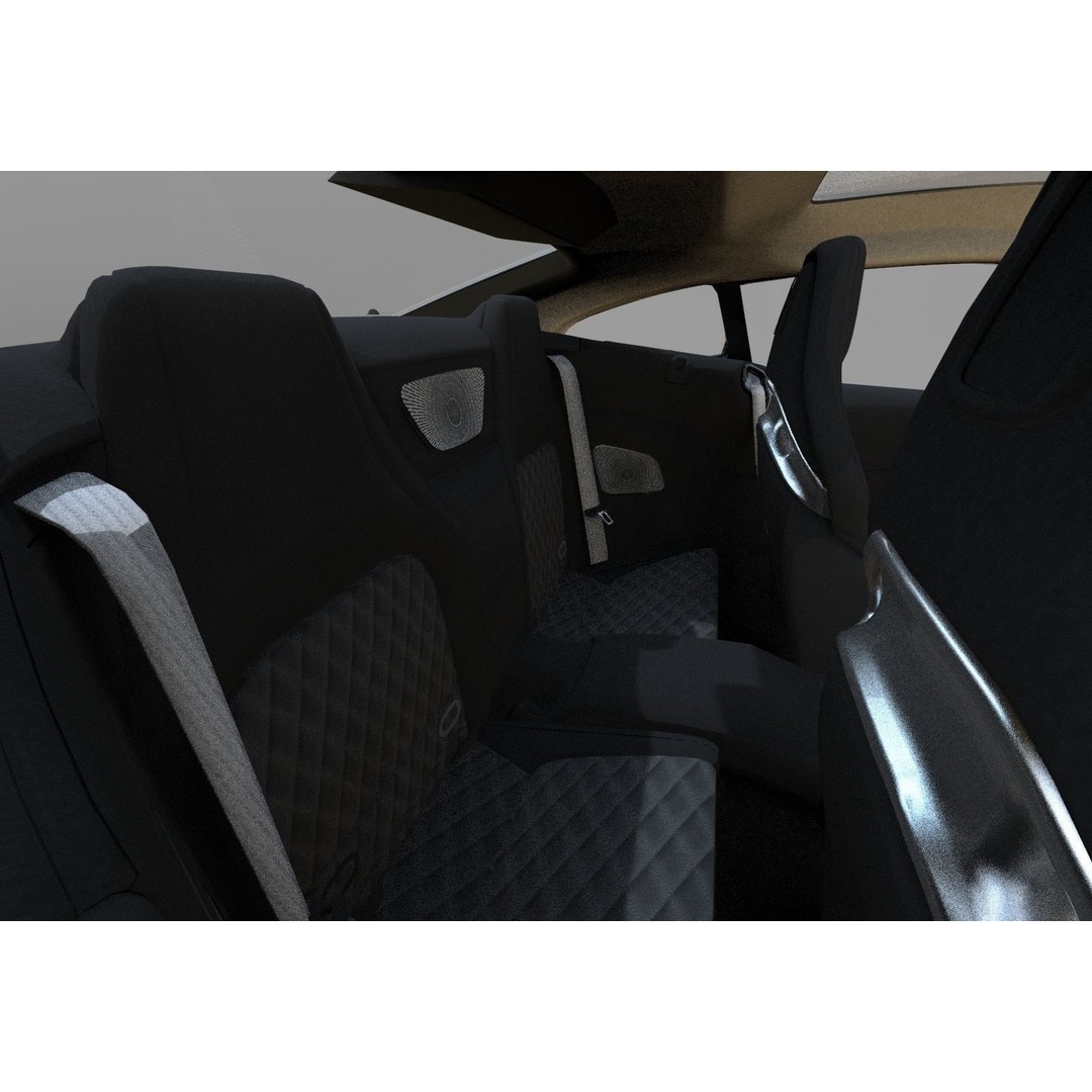 Mercedes Benz AMG GT 2024 3D Model – High Poly Vehicle Asset, FBX, OBJ, Blender - View 24