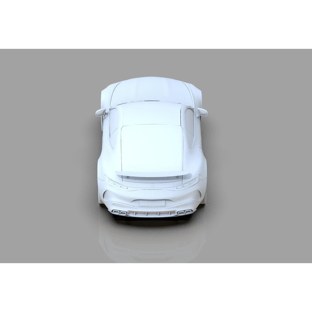 Mercedes Benz AMG GT 2024 3D Model – High Poly Vehicle Asset, FBX, OBJ, Blender - View 29