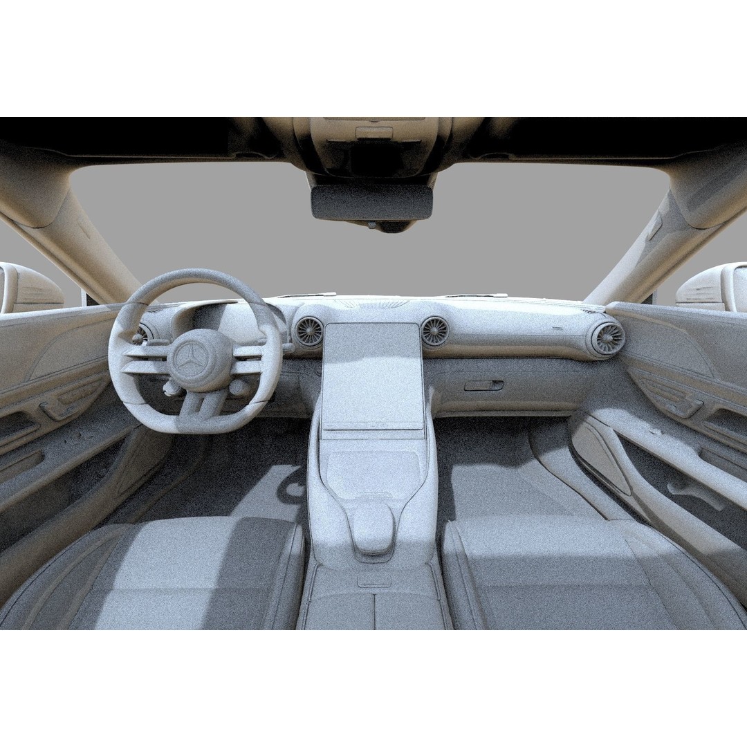 Mercedes Benz AMG GT 2024 3D Model – High Poly Vehicle Asset, FBX, OBJ, Blender - View 34