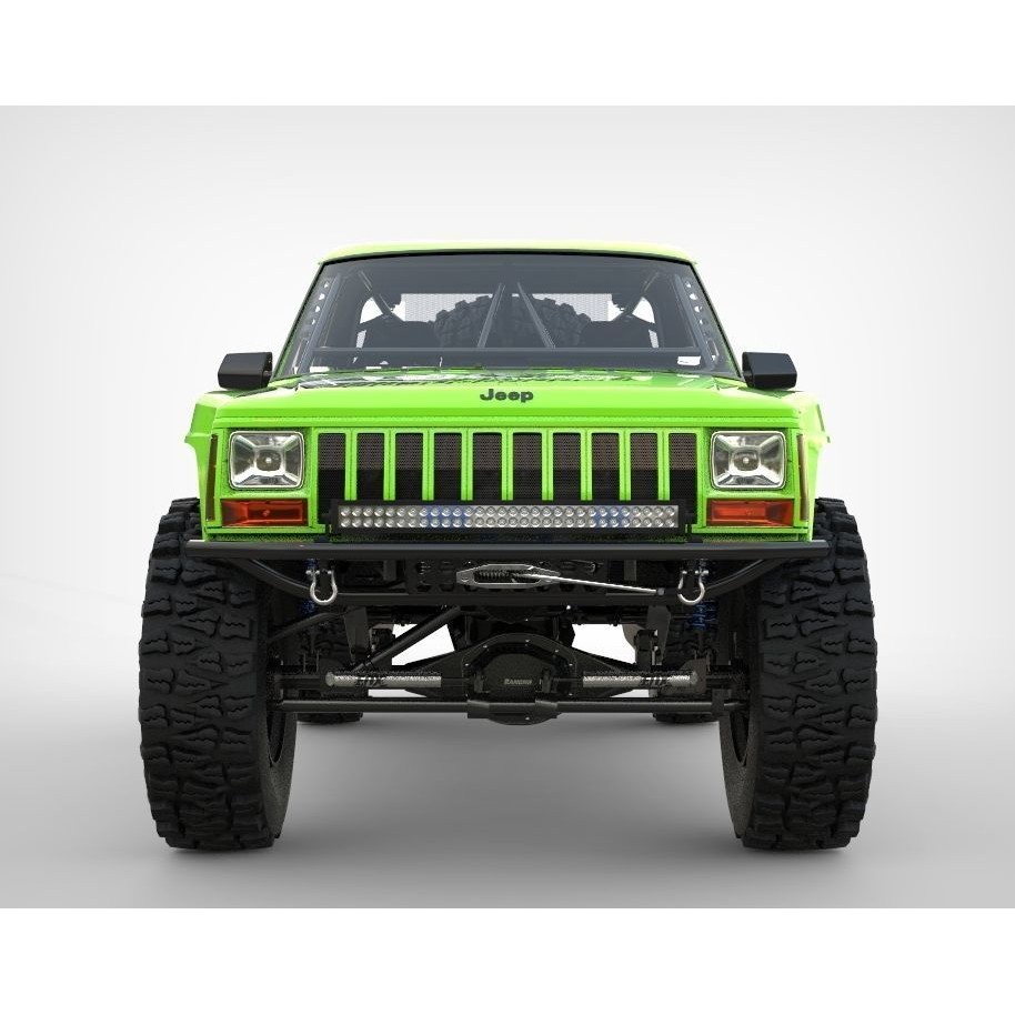 Jeep Comanche Zone Offroad 1994 3D Model – High Poly Truck with Textures - View 5