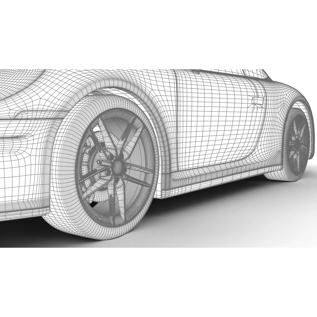 Porsche 911 Carrera T Club Coupe 2026 3D Model – High Poly Rigged Vehicle, FBX - View 31