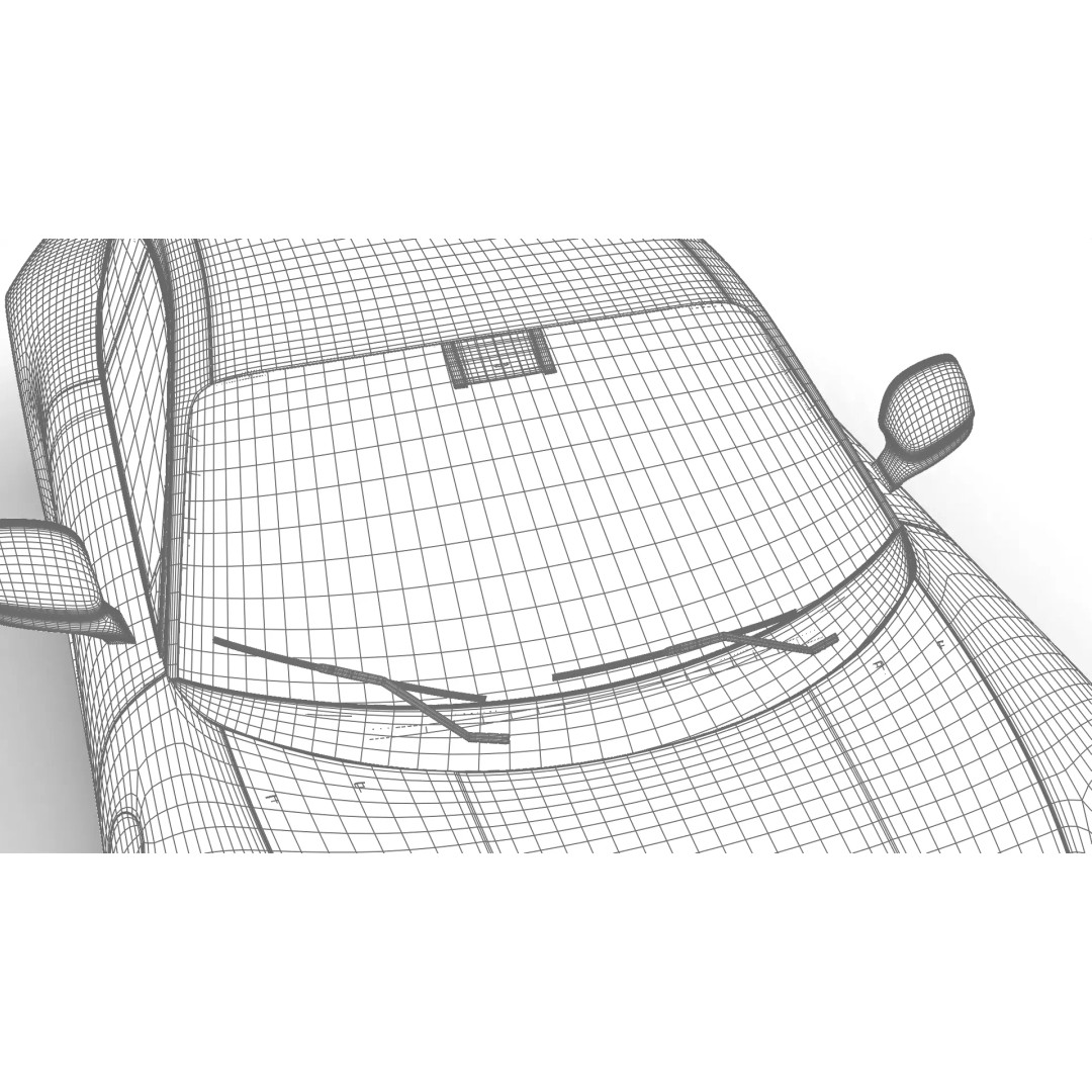 Porsche 911 Carrera T Club Coupe 2026 3D Model – High Poly Rigged Vehicle, FBX - View 32