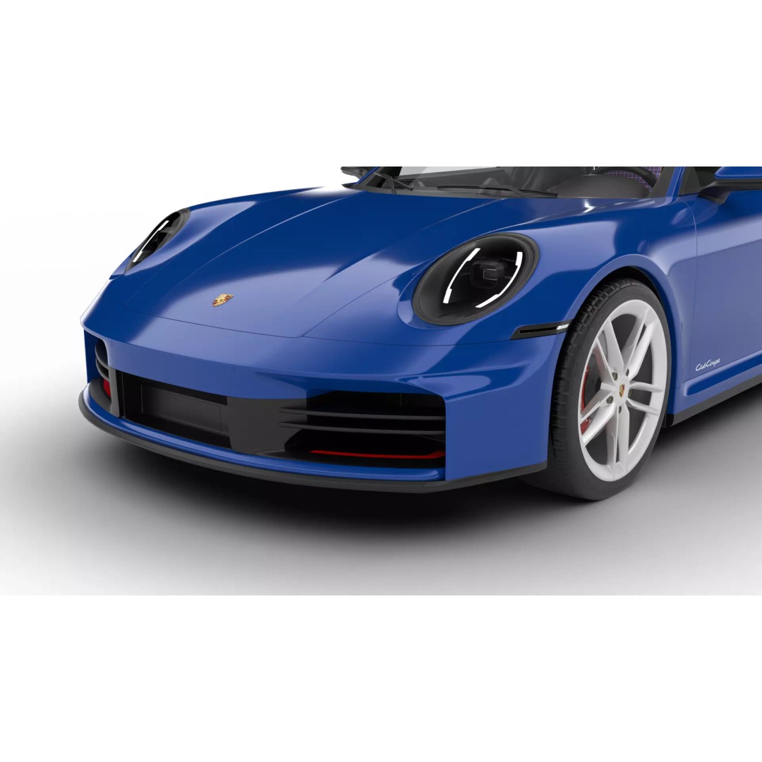 Porsche 911 Carrera T Club Coupe 2026 3D Model – High Poly Rigged Vehicle, FBX - View 4