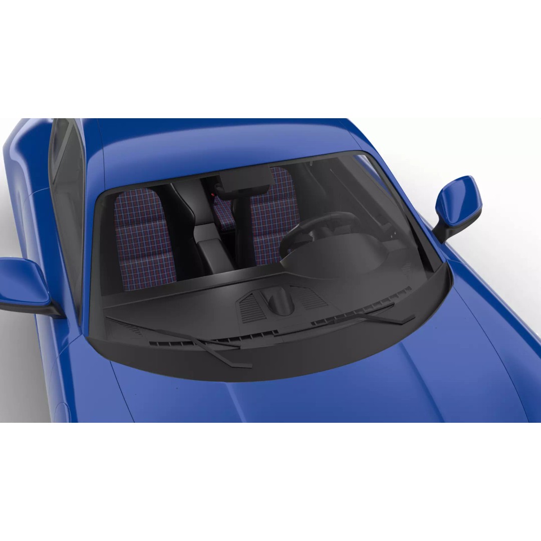Porsche 911 Carrera T Club Coupe 2026 3D Model – High Poly Rigged Vehicle, FBX - View 7