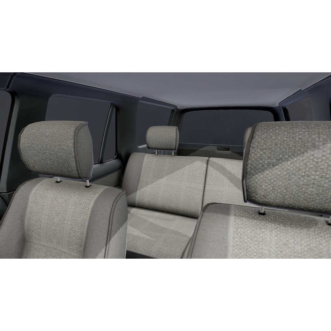1994 Toyota 4Runner 3D Model – Low Poly Game Ready Asset, FBX - View 37
