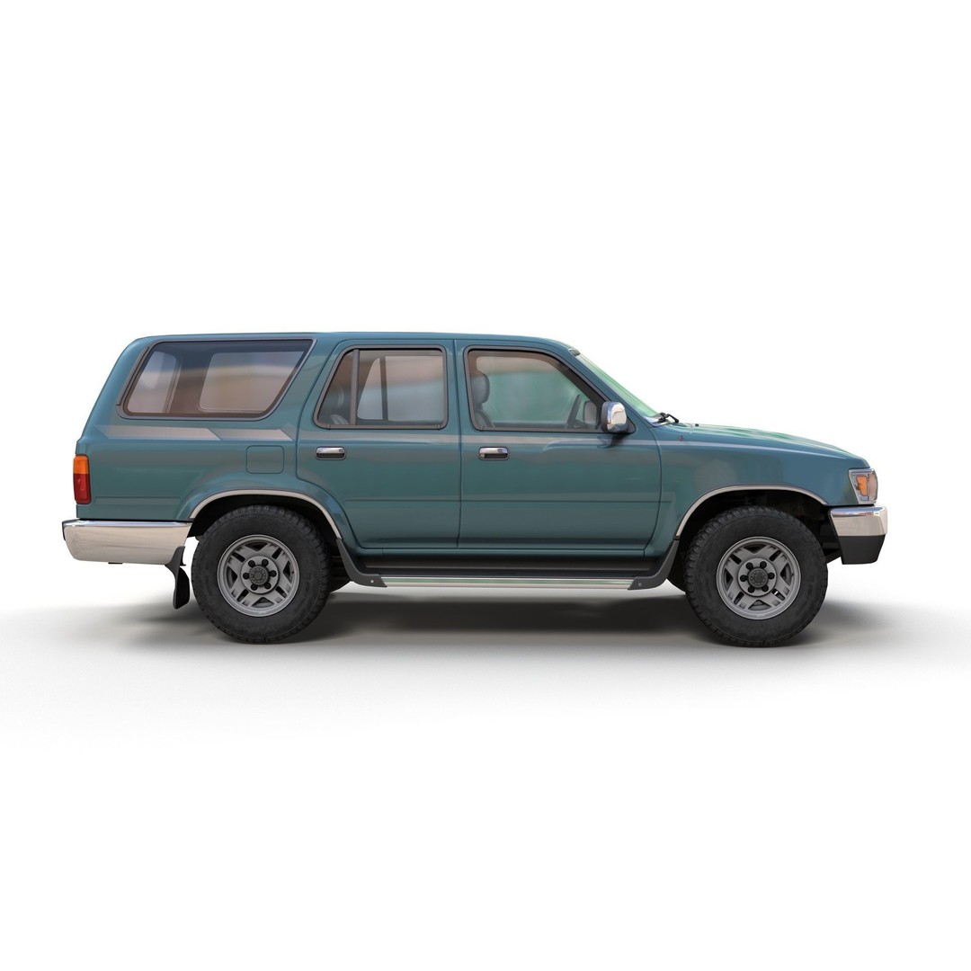 1994 Toyota 4Runner 3D Model – Low Poly Game Ready Asset, FBX - View 6
