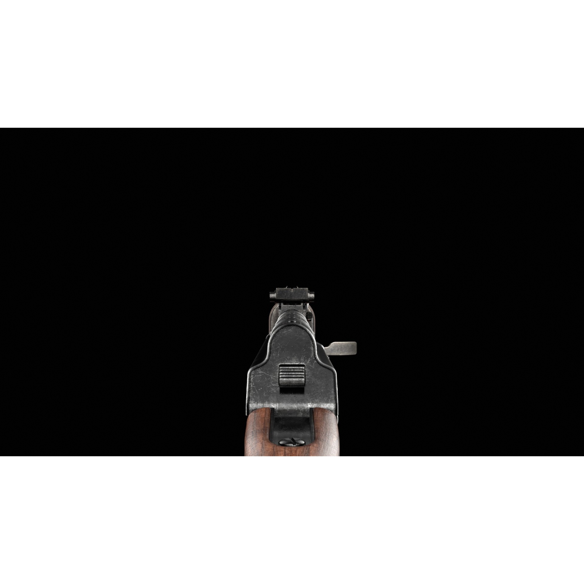 AK-74 Kalashnikov Assault Rifle - Low-Poly Game-Ready 3D Model - View 32
