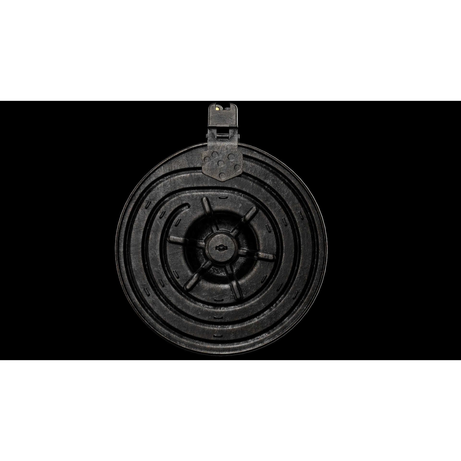 AK-74 Kalashnikov Assault Rifle - Low-Poly Game-Ready 3D Model - View 40