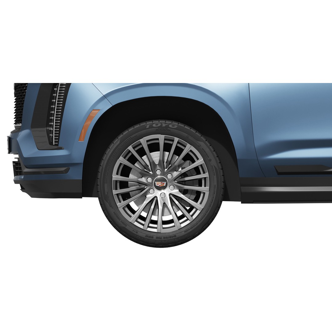 Cadillac Escalade 2025 3D Model – High Poly SUV Asset, FBX & OBJ - View 12