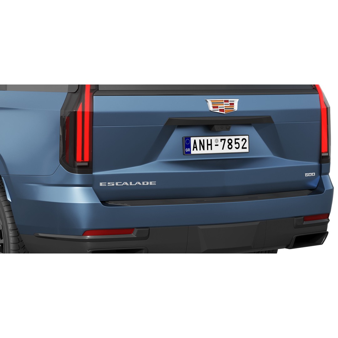 Cadillac Escalade 2025 3D Model – High Poly SUV Asset, FBX & OBJ - View 13