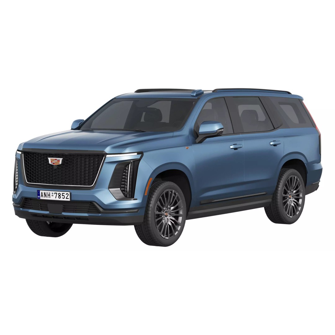 Cadillac Escalade 2025 3D Model – High Poly SUV Asset, FBX & OBJ - View 2