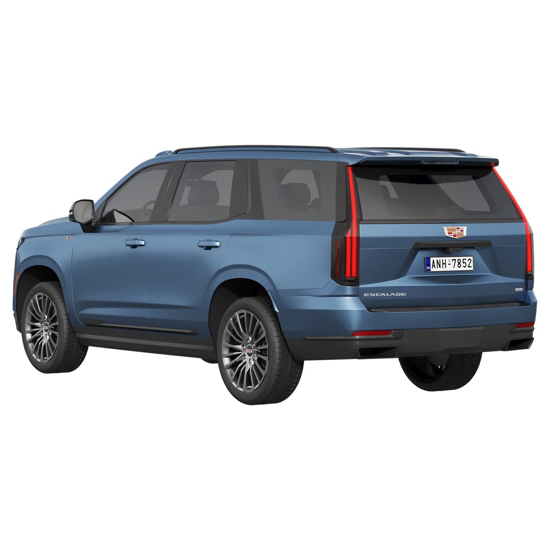 Cadillac Escalade 2025 3D Model – High Poly SUV Asset, FBX & OBJ - View 4