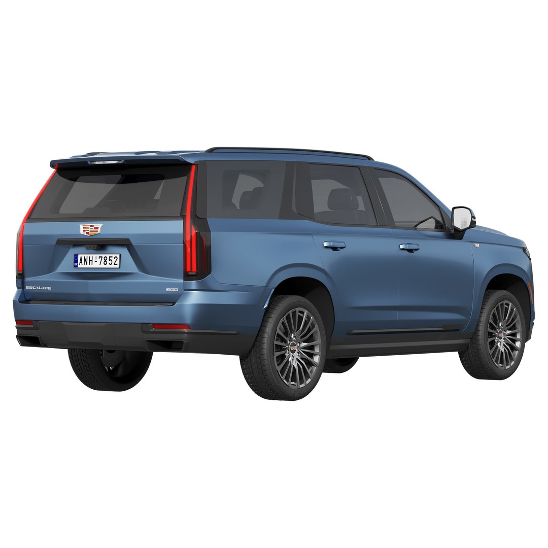 Cadillac Escalade 2025 3D Model – High Poly SUV Asset, FBX & OBJ - View 5