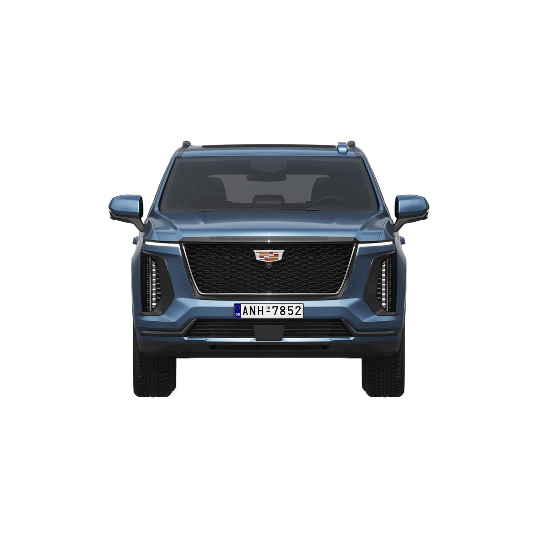 Cadillac Escalade 2025 3D Model – High Poly SUV Asset, FBX & OBJ - View 8