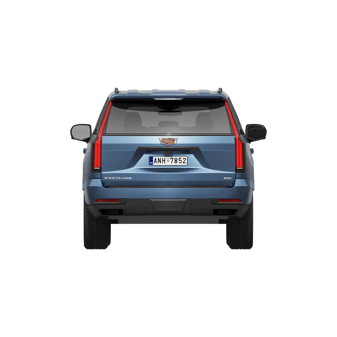 Cadillac Escalade 2025 3D Model – High Poly SUV Asset, FBX & OBJ - View 9