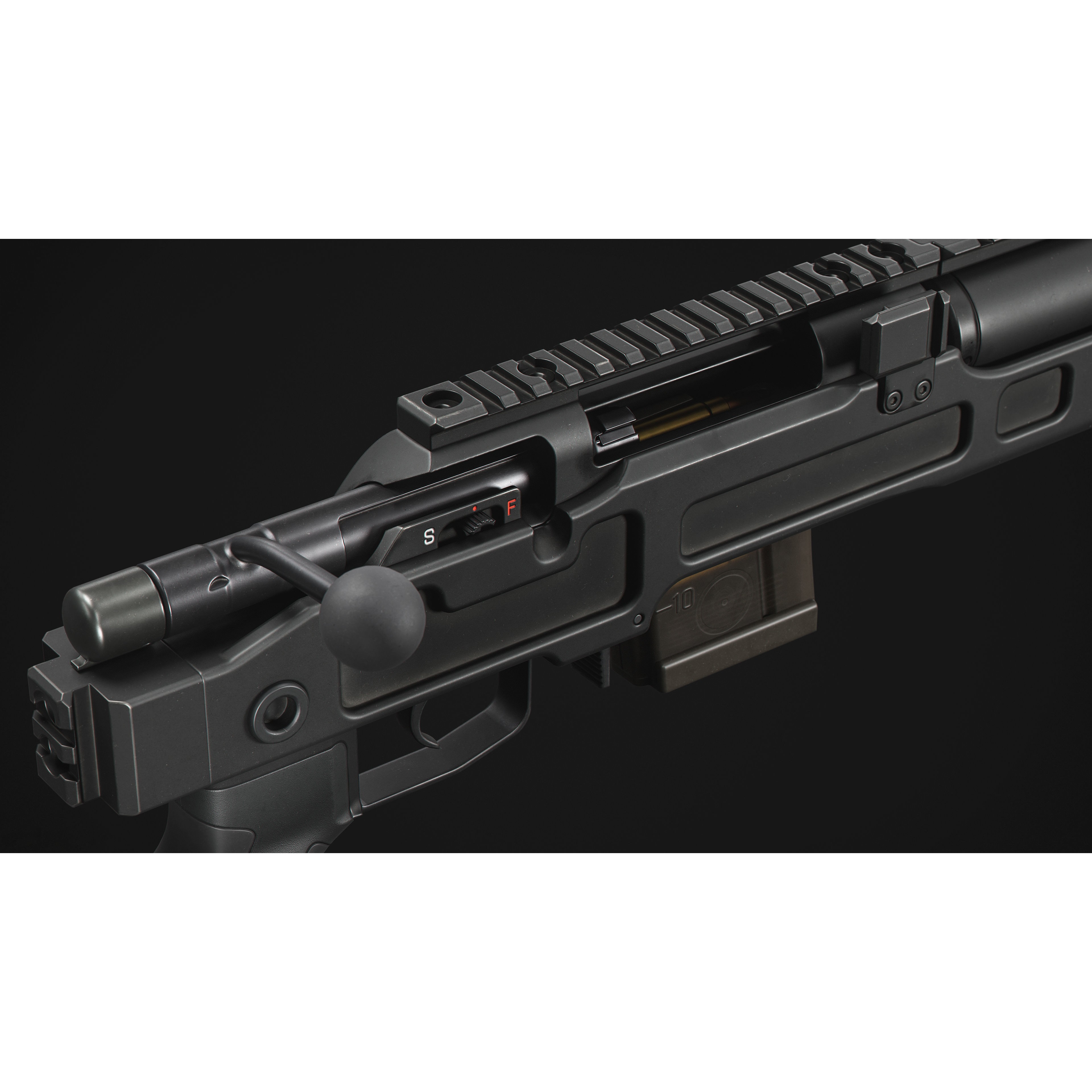 SPR300 Sniper Rifle - Low-Poly Game-Ready 3D Model - View 7