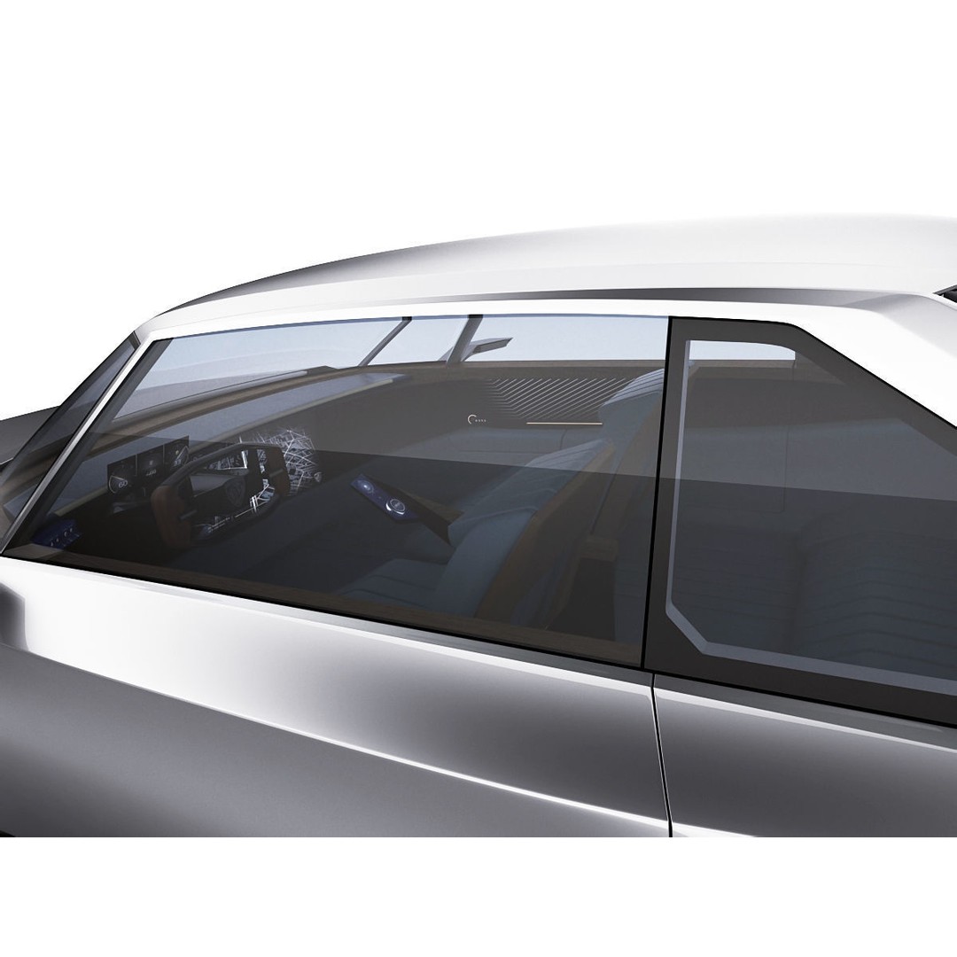Peugeot E-Legend Concept 3D Model – Detailed Exterior, Game-Ready Formats - View 11