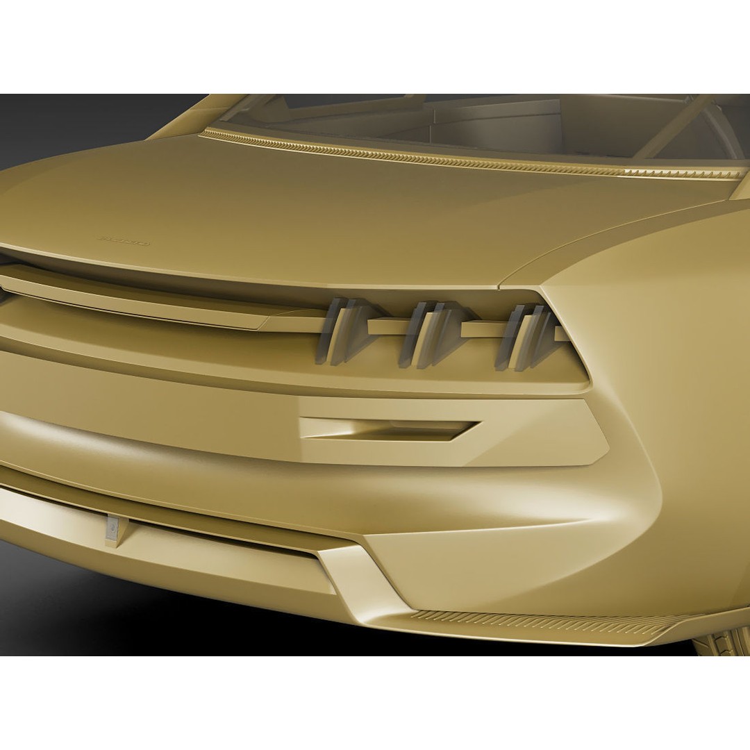 Peugeot E-Legend Concept 3D Model – Detailed Exterior, Game-Ready Formats - View 20