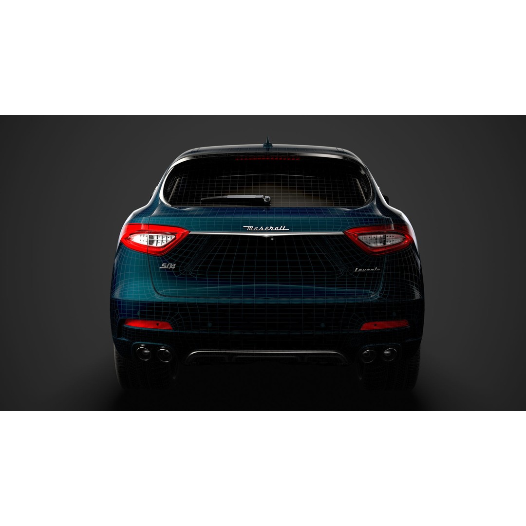 Maserati Levante GranLusso Royale 2020 3D Model – High Poly Luxury SUV, FBX