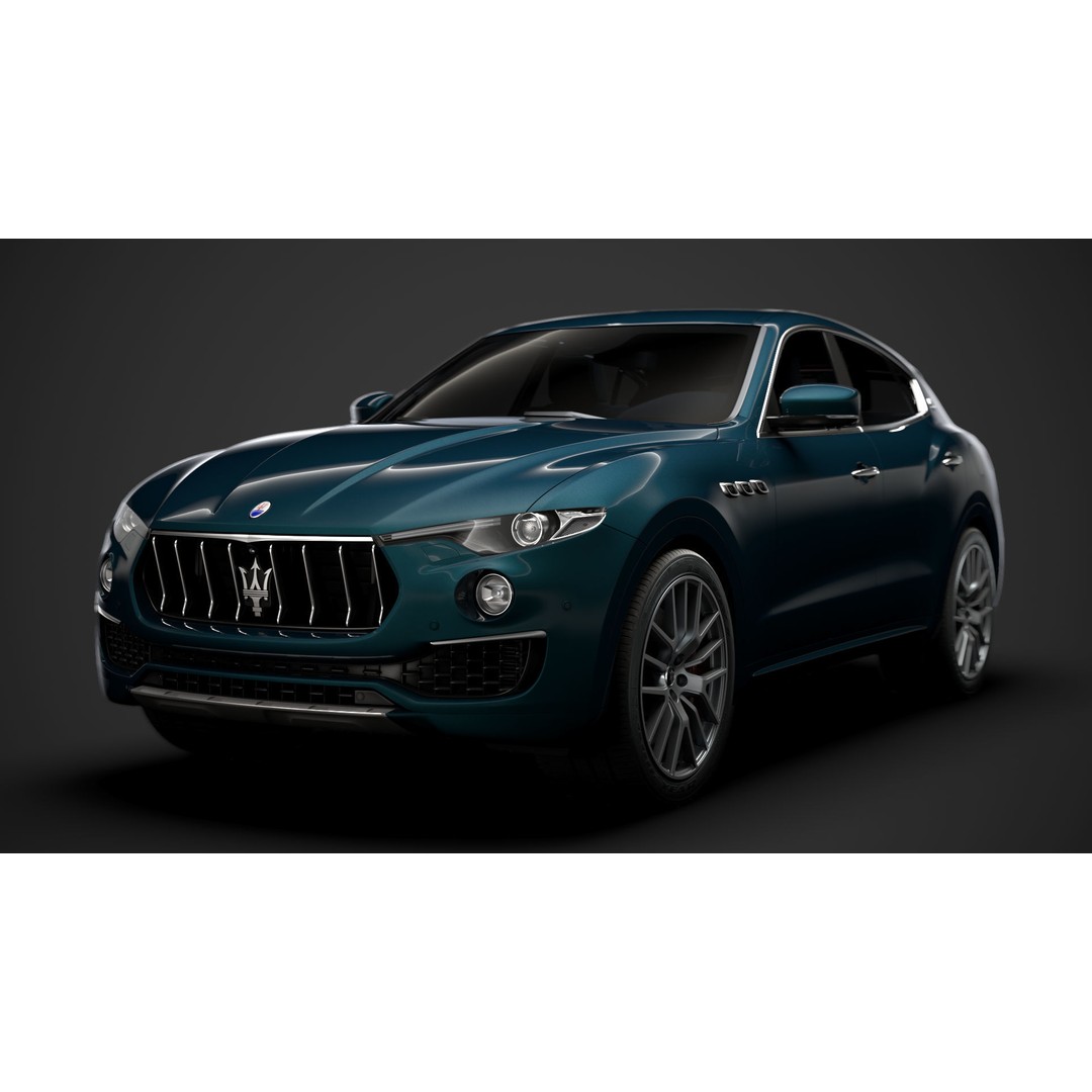 Maserati Levante GranLusso Royale 2020 3D Model – High Poly Luxury SUV, FBX - View 10