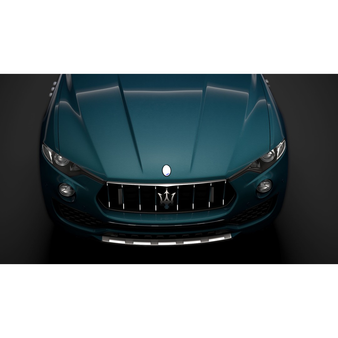 Maserati Levante GranLusso Royale 2020 3D Model – High Poly Luxury SUV, FBX - View 11