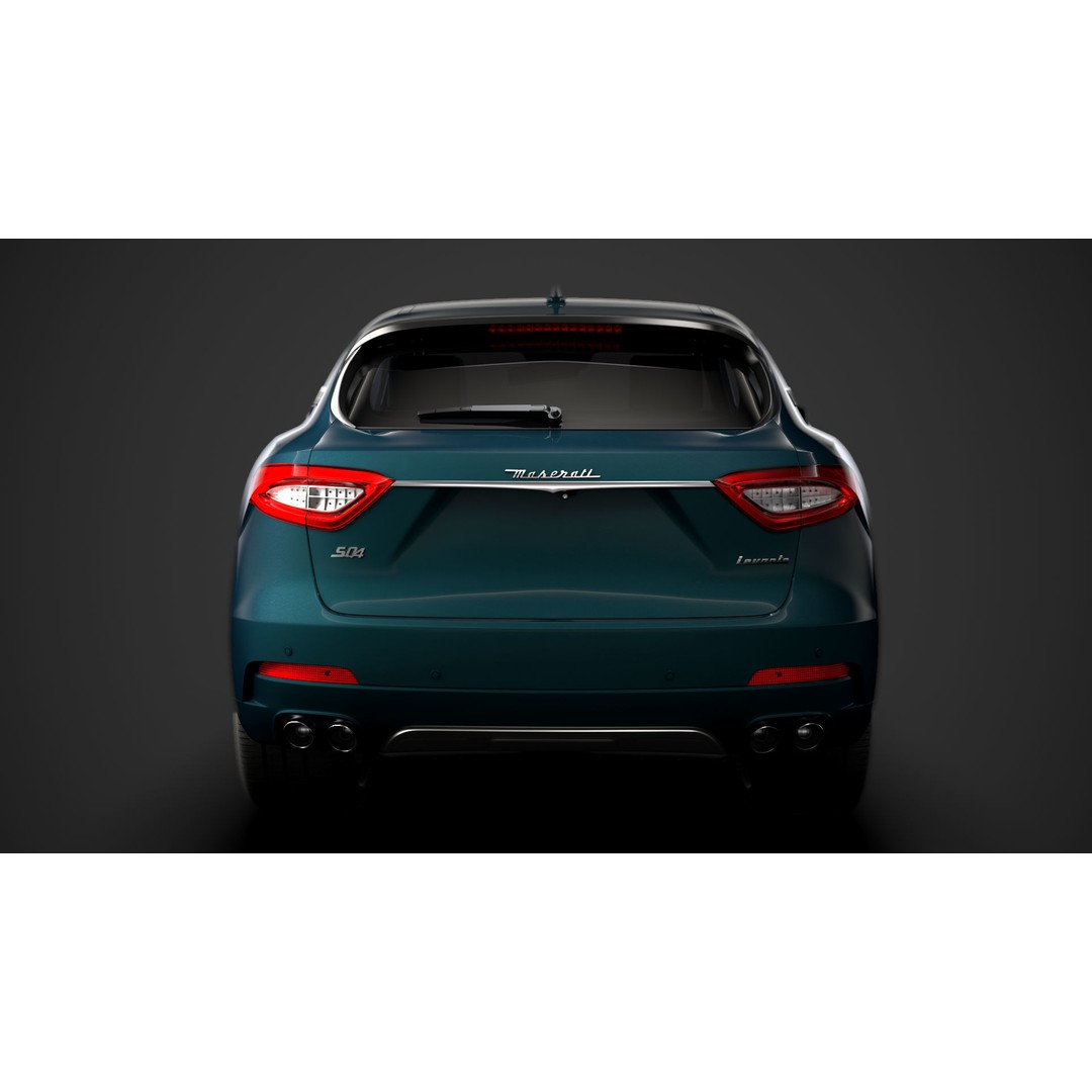 Maserati Levante GranLusso Royale 2020 3D Model – High Poly Luxury SUV, FBX - View 15