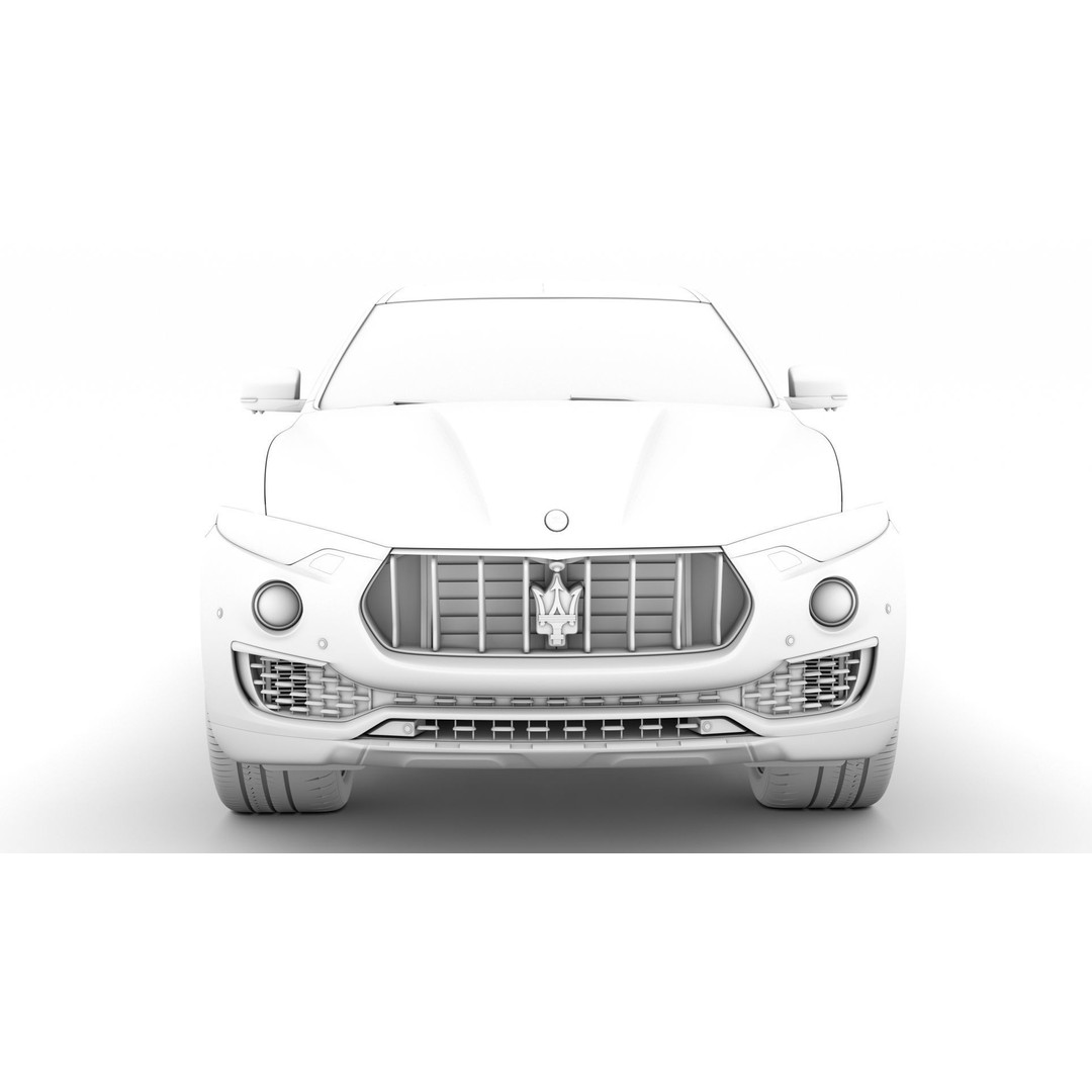 Maserati Levante GranLusso Royale 2020 3D Model – High Poly Luxury SUV, FBX - View 22