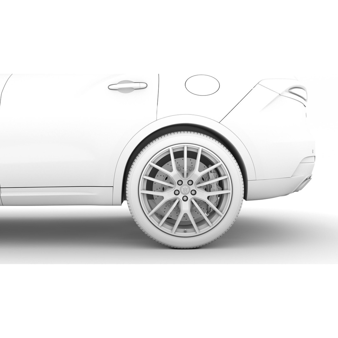 Maserati Levante GranLusso Royale 2020 3D Model – High Poly Luxury SUV, FBX - View 23