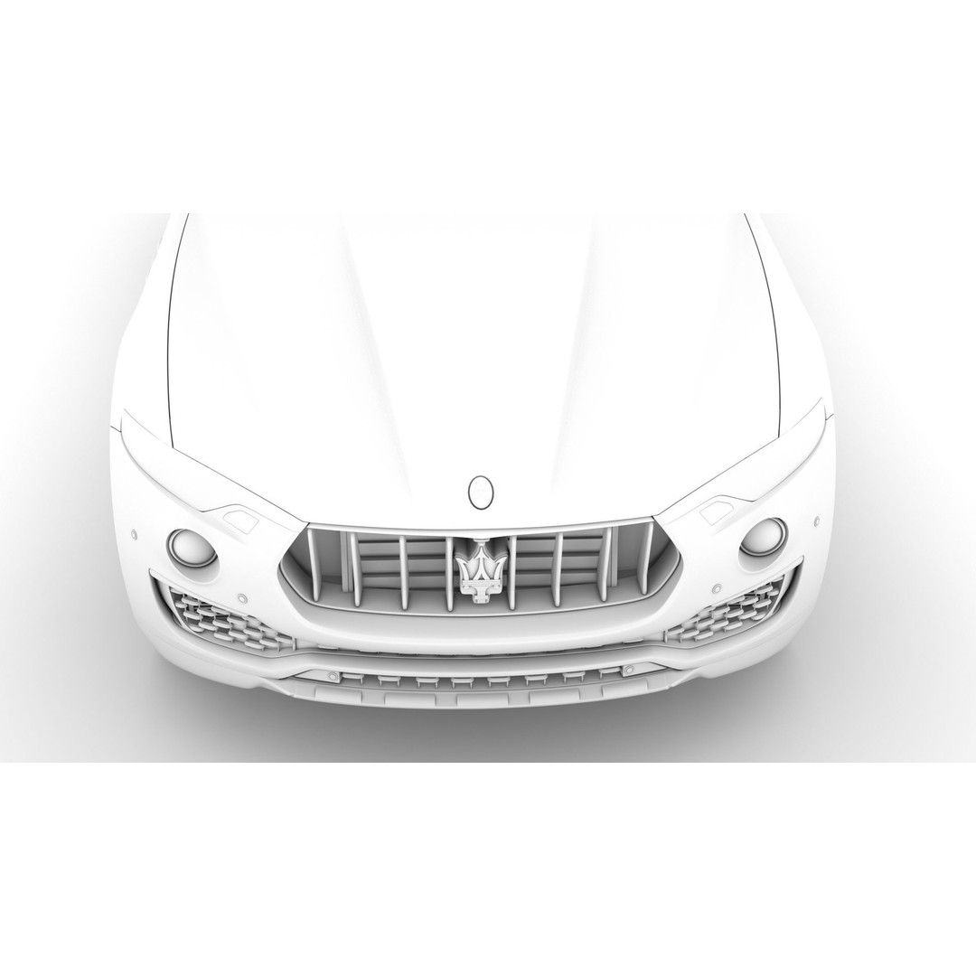 Maserati Levante GranLusso Royale 2020 3D Model – High Poly Luxury SUV, FBX - View 25