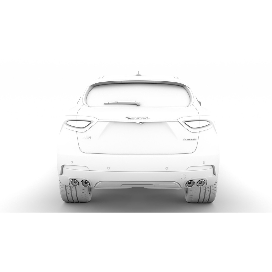 Maserati Levante GranLusso Royale 2020 3D Model – High Poly Luxury SUV, FBX - View 29