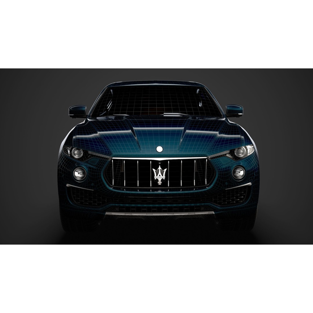Maserati Levante GranLusso Royale 2020 3D Model – High Poly Luxury SUV, FBX - View 36
