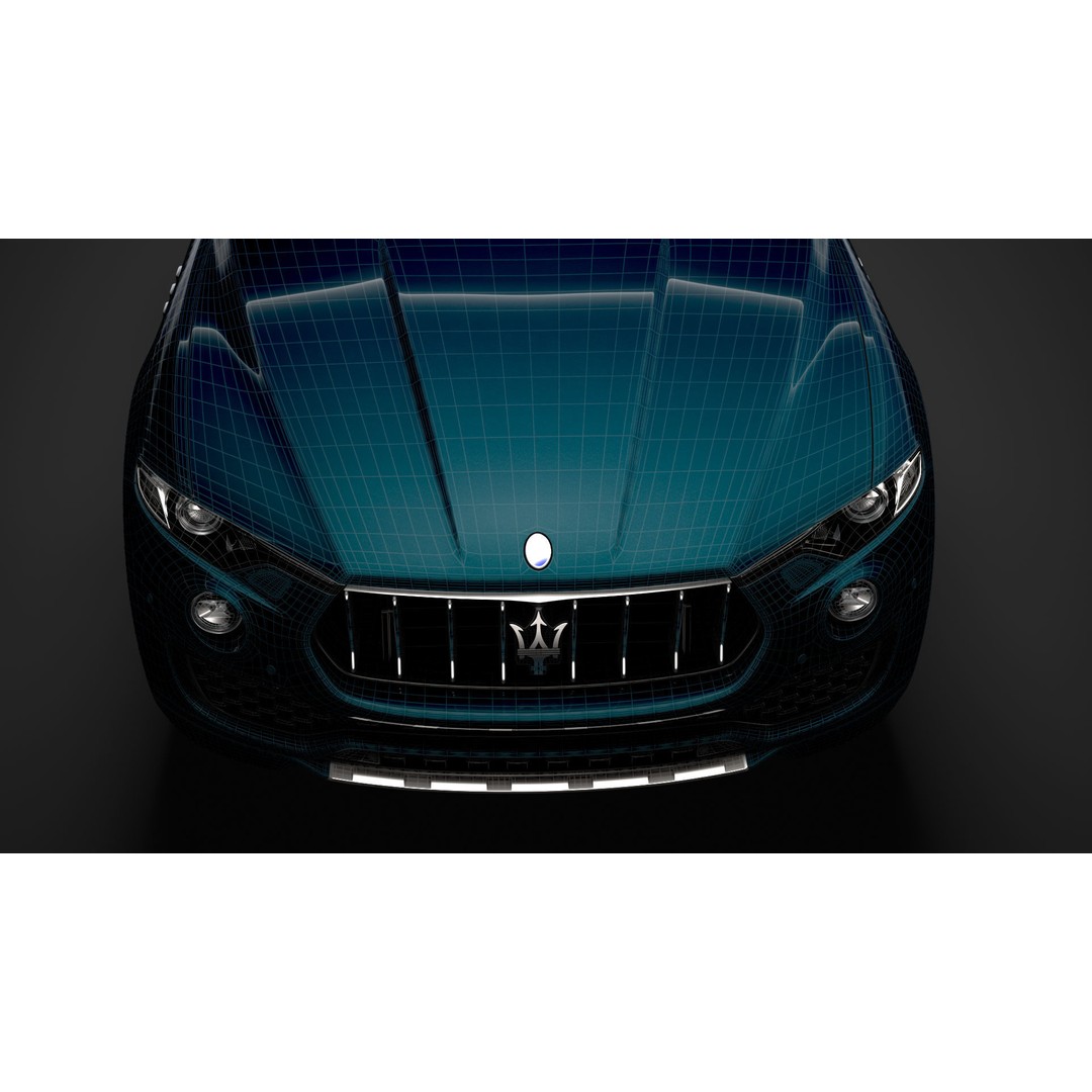 Maserati Levante GranLusso Royale 2020 3D Model – High Poly Luxury SUV, FBX - View 39