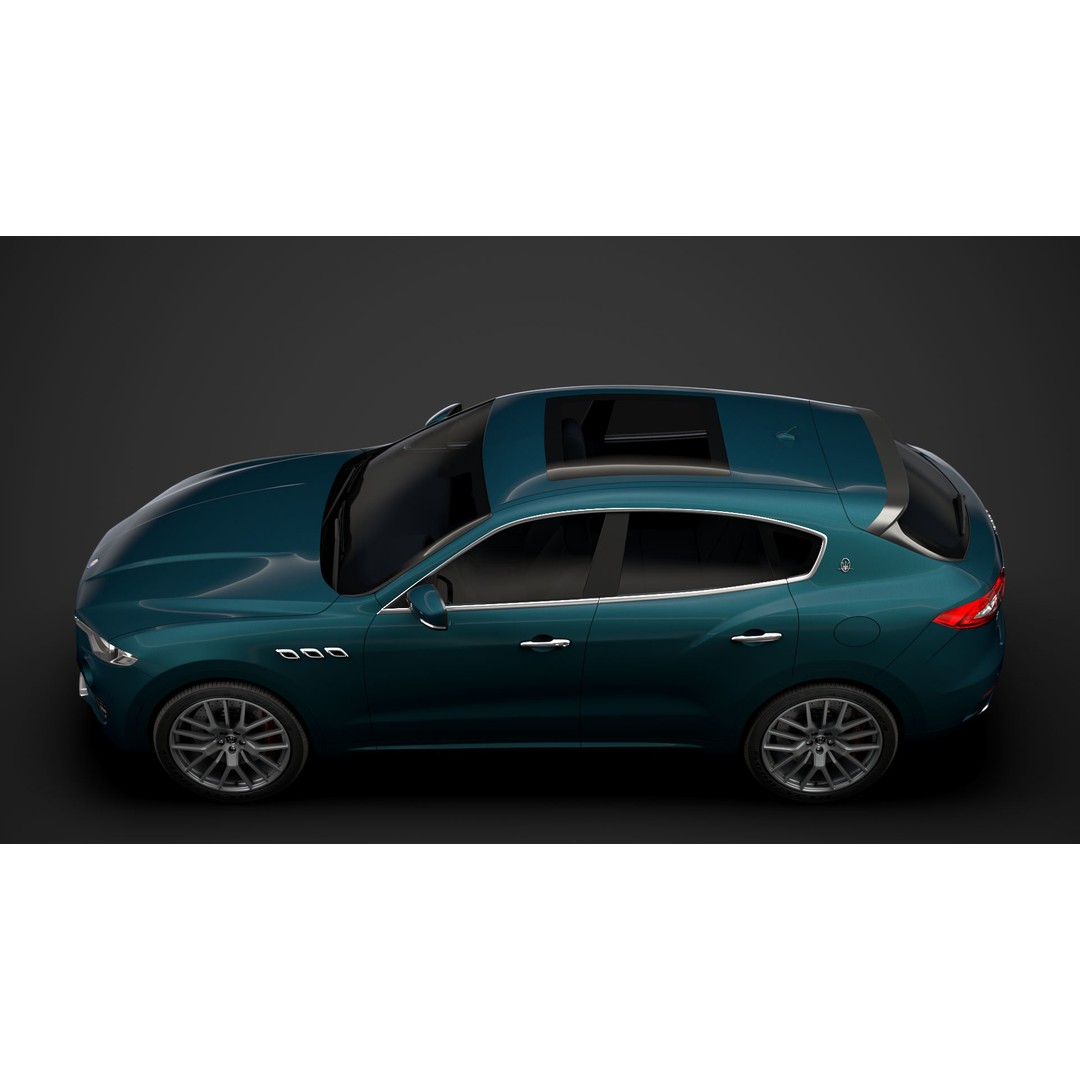 Maserati Levante GranLusso Royale 2020 3D Model – High Poly Luxury SUV, FBX - View 6