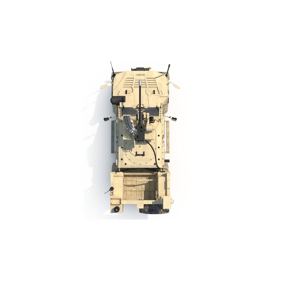 Oshkosh JLTV 3D Model – High Poly Military Vehicle with PBR Textures - View 18
