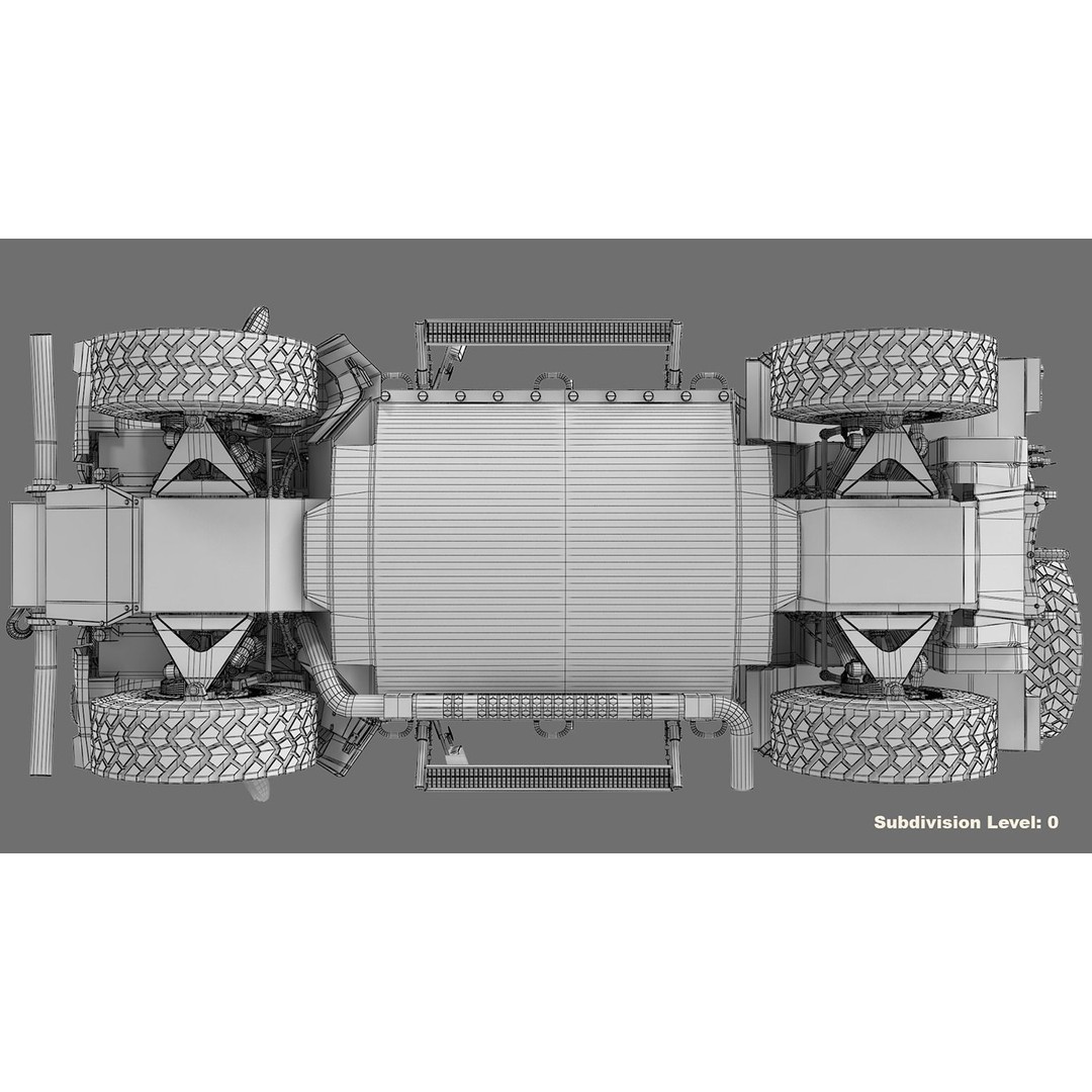 Oshkosh JLTV 3D Model – High Poly Military Vehicle with PBR Textures - View 38