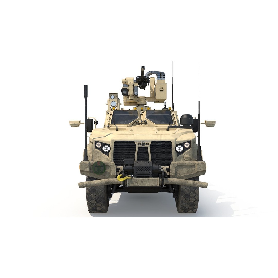 Oshkosh JLTV 3D Model – High Poly Military Vehicle with PBR Textures - View 6