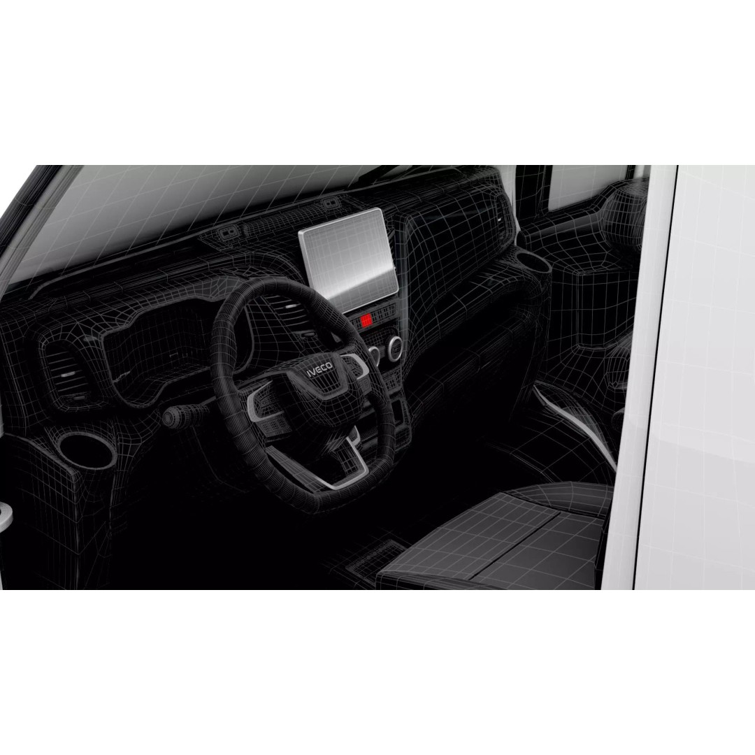 Iveco Daily Van L4H3 4x4 3D Model – HQ Interior, Game-Ready Formats - View 22