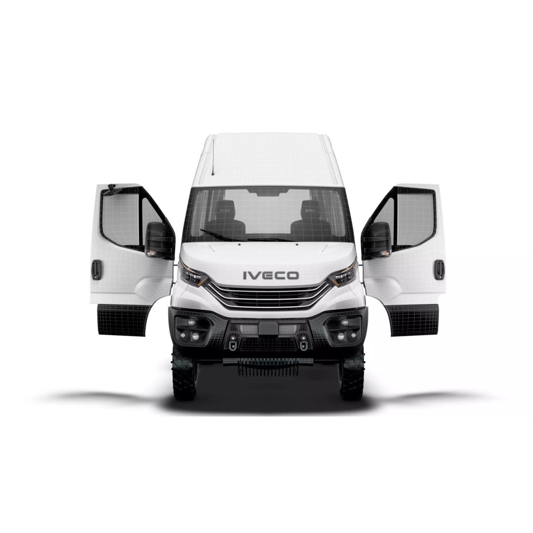 Iveco Daily Van L4H3 4x4 3D Model – HQ Interior, Game-Ready Formats - View 26