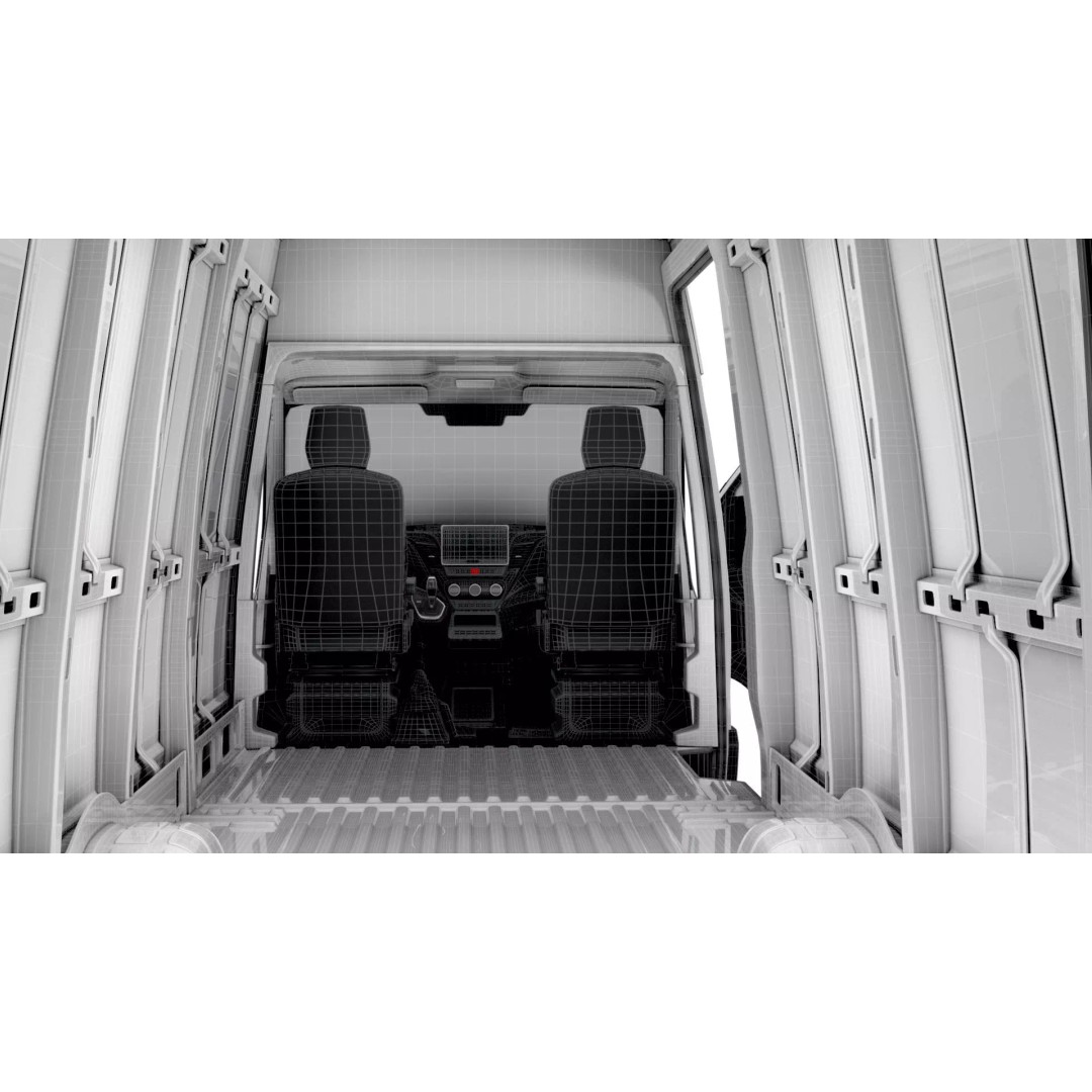 Iveco Daily Van L4H3 4x4 3D Model – HQ Interior, Game-Ready Formats - View 33