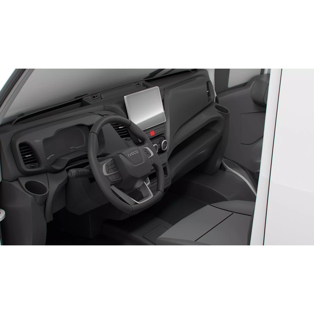 Iveco Daily Van L4H3 4x4 3D Model – HQ Interior, Game-Ready Formats - View 4