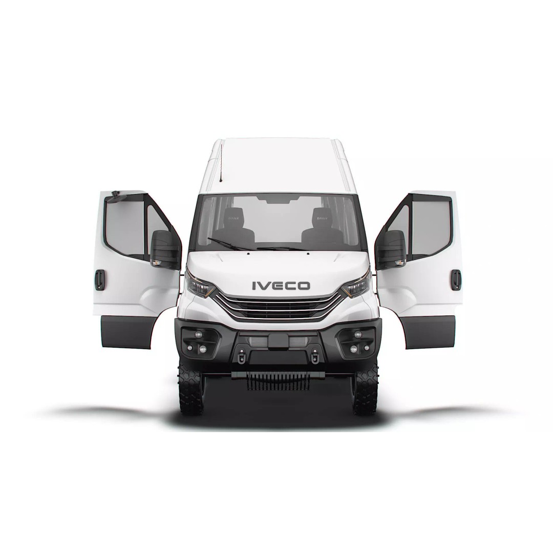 Iveco Daily Van L4H3 4x4 3D Model – HQ Interior, Game-Ready Formats - View 8