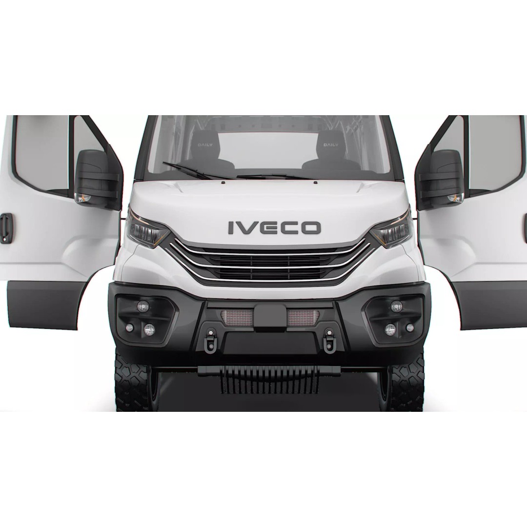 Iveco Daily Van L4H3 4x4 3D Model – HQ Interior, Game-Ready Formats - View 9