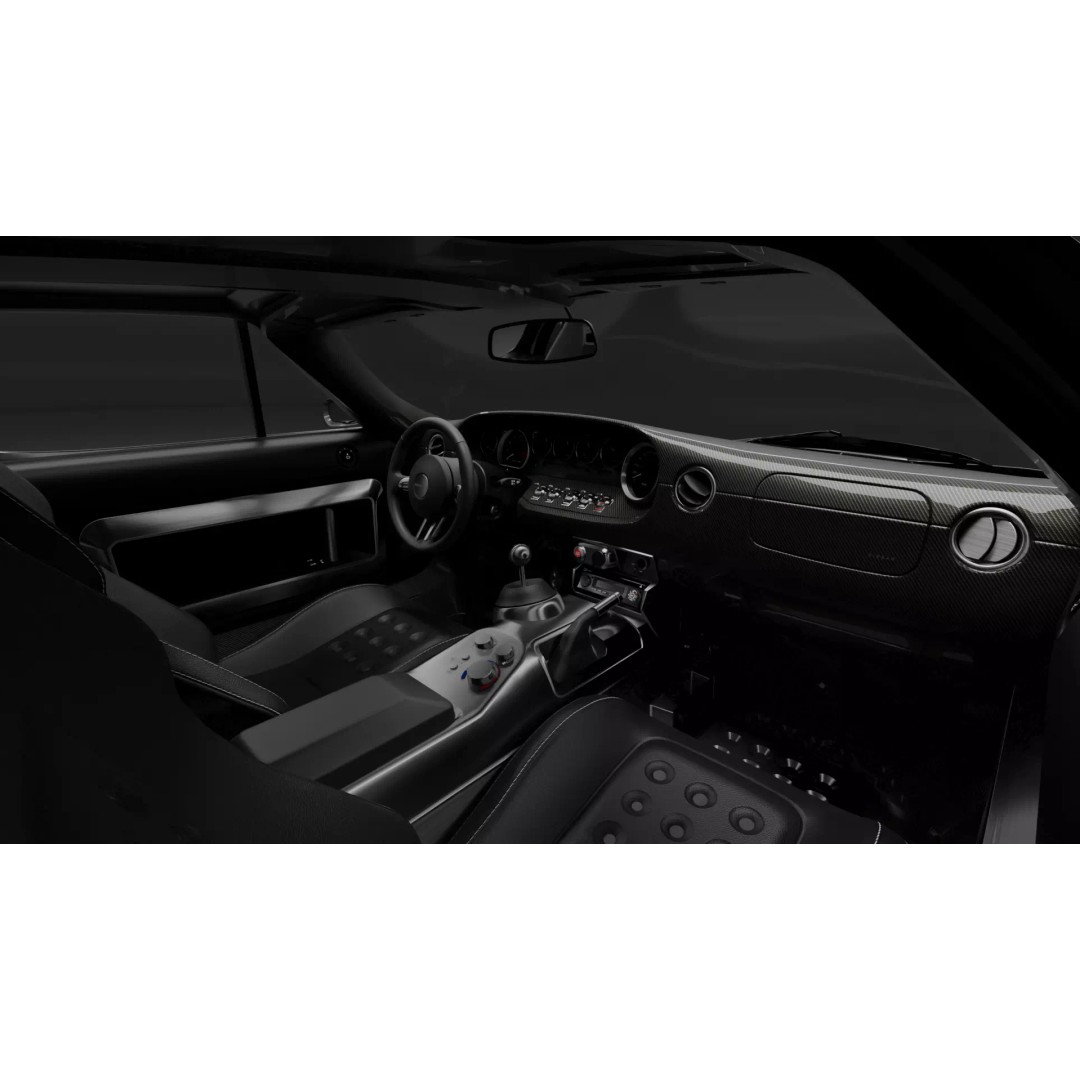 Ford GT 2005 3D Model – High Detail Rigged Vehicle, Blender, FBX, OBJ - View 17